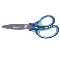 Nożyczki Pelikan Griffix® niebieskie, dla praworęcznych, blister