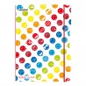 Notatnik my.book Flex uśmiechnięty Smiley Rainbow Herlitz - A5 40 kartek kratka