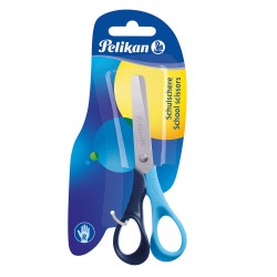 Nożyczki Pelikan Easy Handle, blister, stalowe ostrza, mix kolorów
