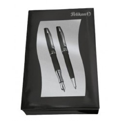 2 Pióro wieczne + długopis Jazz Elegance – pudełko prezentowe Pelikan