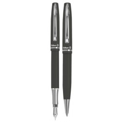 Pióro wieczne + długopis czarne Jazz Elegance – pudełko prezentowe Pelikan