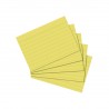Karteczki do kartoteki A7 żółte 2
