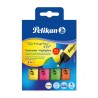 Zakreślacz 490 Pelikan - 4 sztuki - mix kolorów kpl