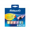 Zakreślacze p[astelowe 490 Pelikan - 6 sztuk - mix kolorów