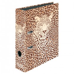 Segregator Herlitz maX.file Animal Leopard - A4 - grzbiet 8 cm