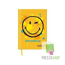 Brulion w twardej oprawie Smiley Limited Edition A6 96 kartek w kratkę 2
