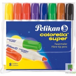 Mazaki Colorella-Super C 411 Pelikan 8 kolorów (-)