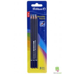 Ołówek drewniany Pelikan - 2B - 3 sztuki
