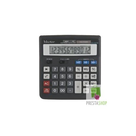 Kalkulator KAV DK-222 BLK VECTOR