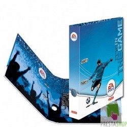 Segregator Herlitz EA Sports maX.file - A4 - grzbiet 5 cm niebieski