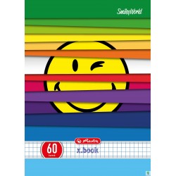 2 Zeszyt Smiley Herlitz - A5 - 60 kartek - kratka